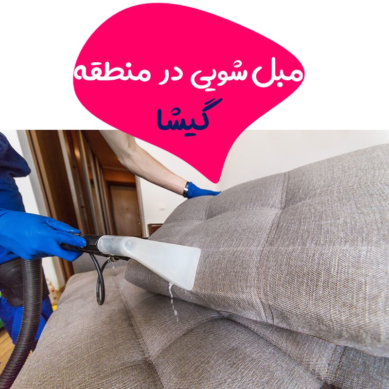 مبل شویی در گیشا